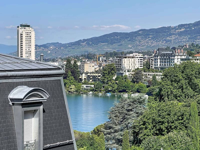 Vue ouest depuis le balcon