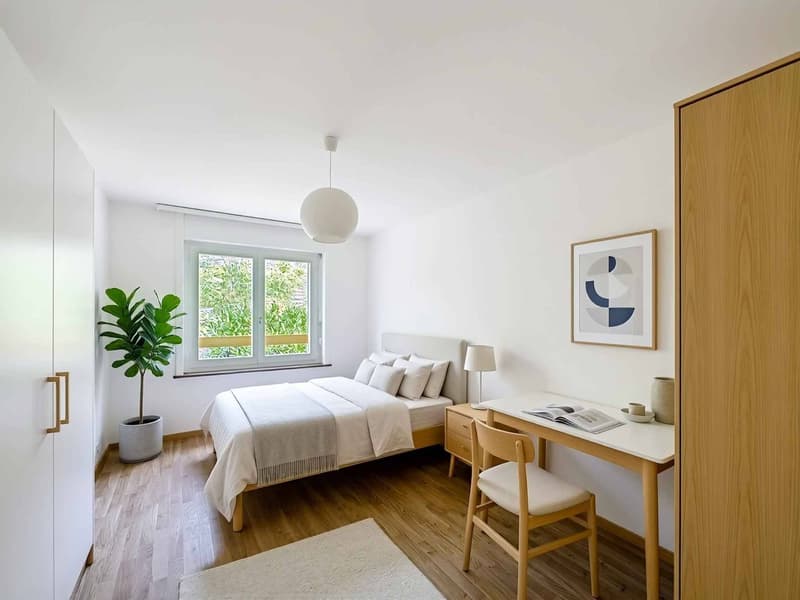 On the top floor - Large 3.5-room apartment on 1 level of 79 m2 + balcony (11)