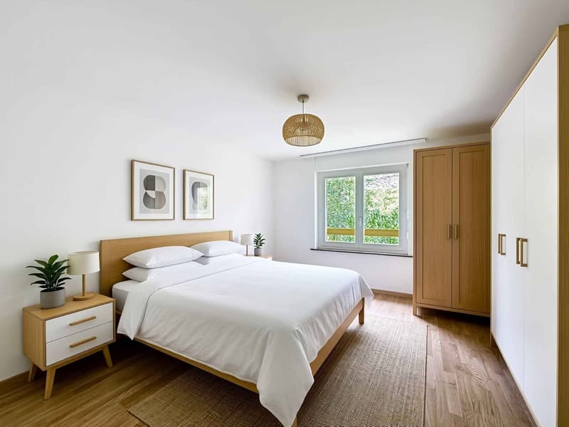 On the top floor - Large 3.5-room apartment on 1 level of 79 m2 + balcony (8)