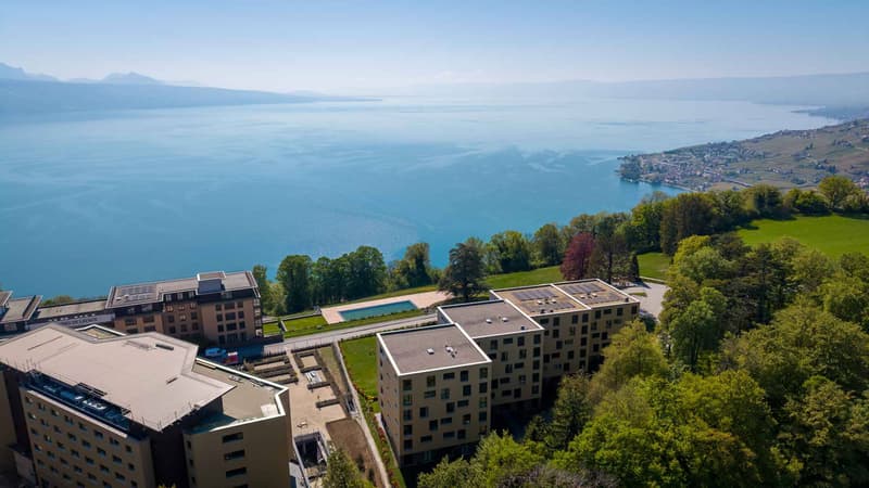 Véritable petit bijou de 2.5 p avec grand balcon et vue époustouflante sur le Lac (12)