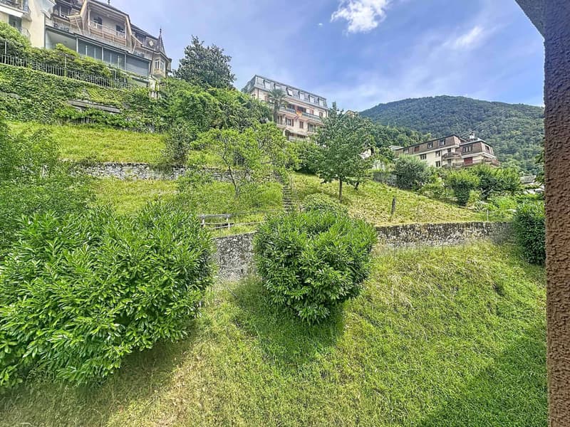 Chambres s'ouvrant sur la verdure