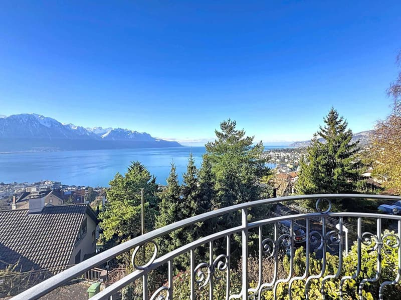 Superbe 2.5 pièces de 72 m2 avec balcons et Très belle vue sur le lac (1)