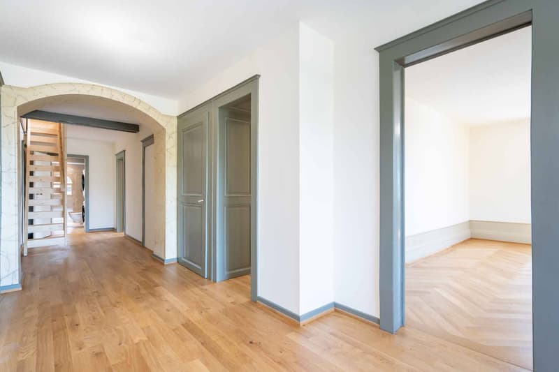 Dernier étage - Spacieux 3.5 pces 99 m2 + combles dans un immeuble ancien rénové (8)
