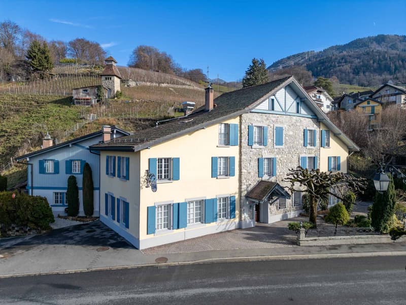 Restaurant Gastronomique de renom avec logements annexes (1)