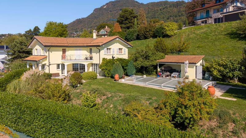 Villa individuelle de 6.5 pièces avec piscine - Très belle vue sur le Lac (3)