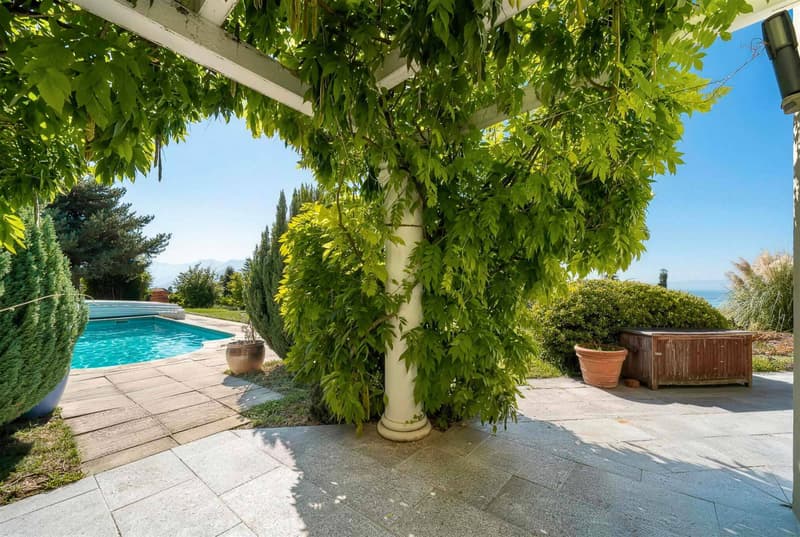 Villa individuelle de 6.5 pièces avec piscine - Très belle vue sur le Lac (1)