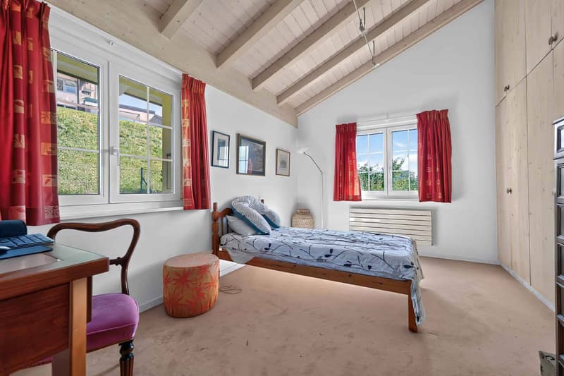 Villa individuelle de 6.5 pièces avec piscine - Très belle vue sur le Lac (9)