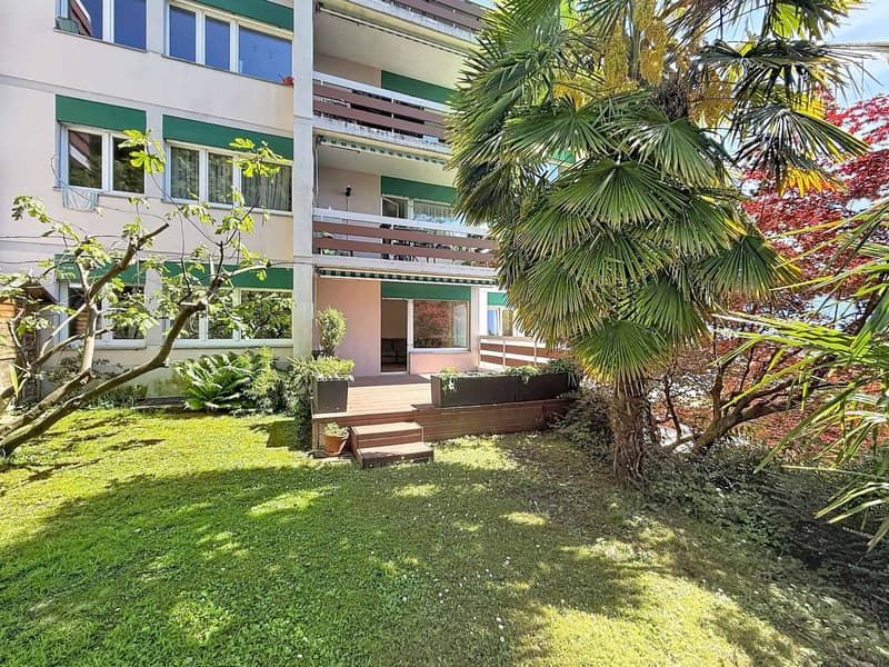 Beautiful cross apartment with 4.5 rooms, terrace and garden (10)