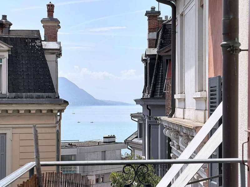 Geräumige 3,5-Zimmer-Wohnung im Herzen von Vieux-Montreux (1)