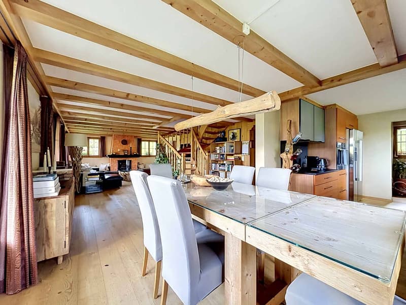 Großes Chalet mit 3 Wohnungen und Panoramablick (3)