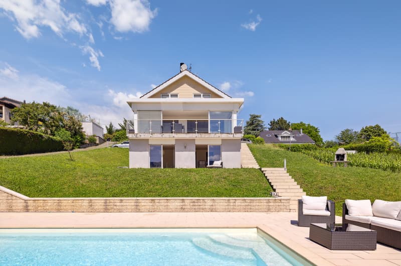 Rara villa individuale con piscina affacciata sui vigneti (3)