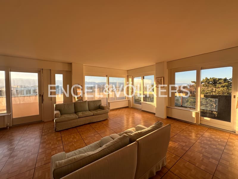Appartamento di prestigio con vista sul lago a Cologny da reinventare! (2)