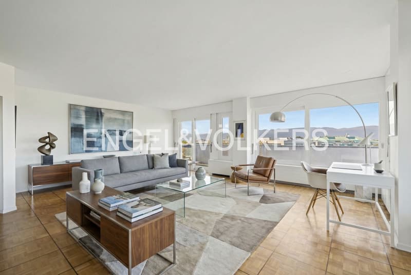 Appartamento di prestigio con vista sul lago a Cologny da reinventare! (3)