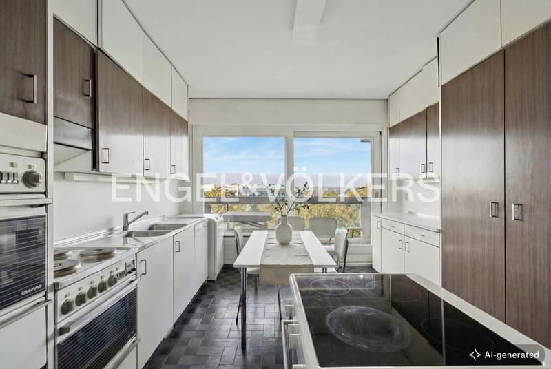 Appartamento di prestigio con vista sul lago a Cologny da reinventare! (8)