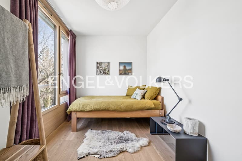 Apartment of 5.5 rooms - 189.5m2 PPE - Meinier - View of Mont-Blanc (9)