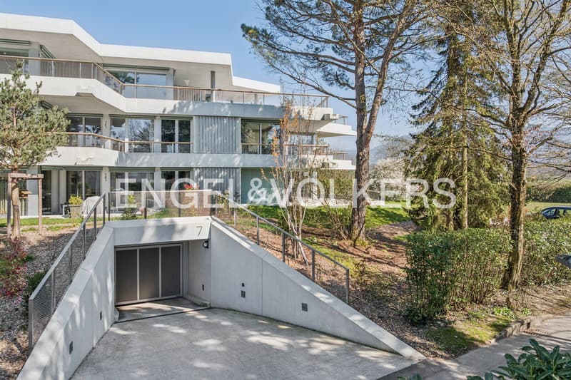 Apartment with 5.5 rooms - 189.5m2 PPE - Meinier - View of Mont-Blanc (13)