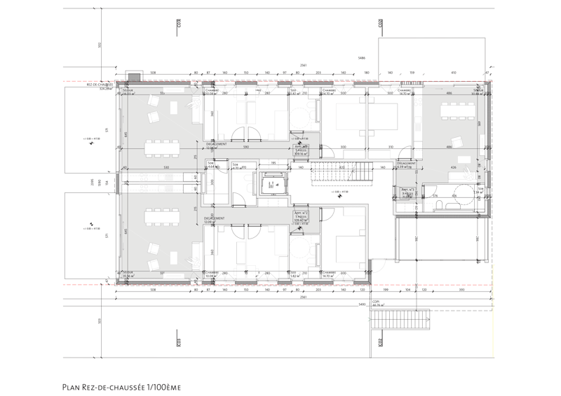 Neue Wohnung in Vessy mit Garten und Dachterrasse (THPE) (4)