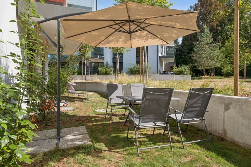 Appartement möbliert mit hohem Standard und großem privatem Garten (8)