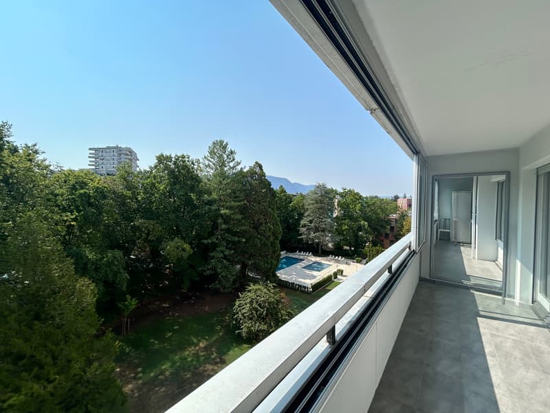 Großes Studio (2 Zimmer) möbliert mit Loggia und Zugang zu einem magnifizierten Pa (1)