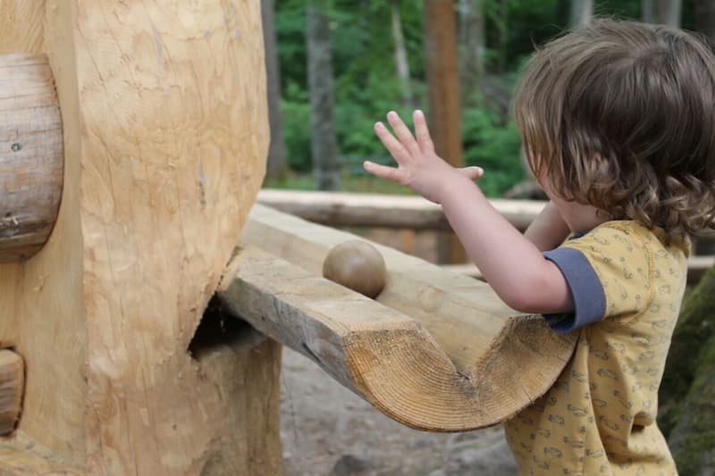 Kindervergnügungspark beim Baumwipfelpfad