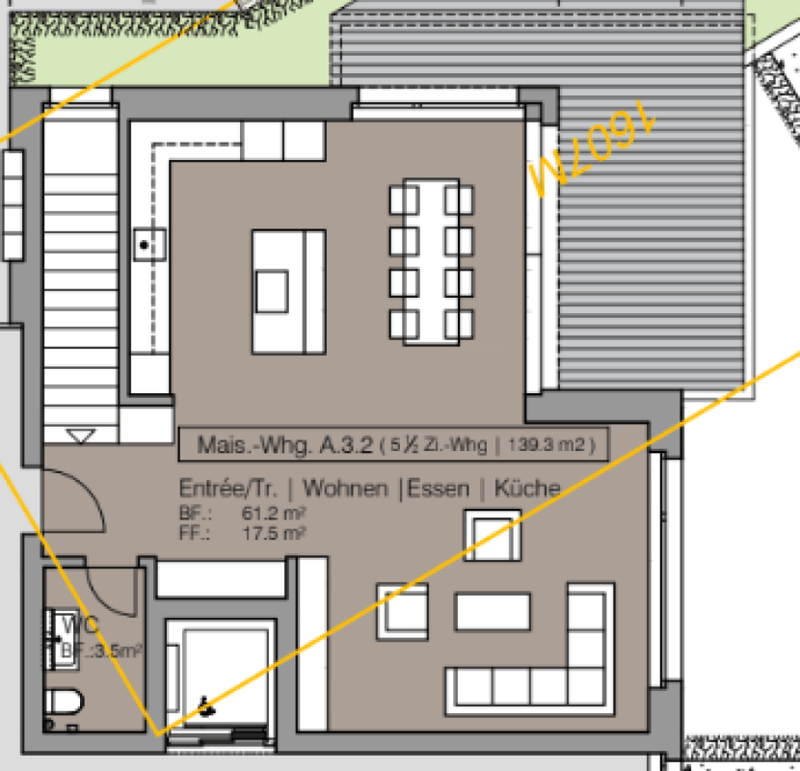 Grosszügige Maisonette für Wohnen und Arbeiten - A3.2 (6)