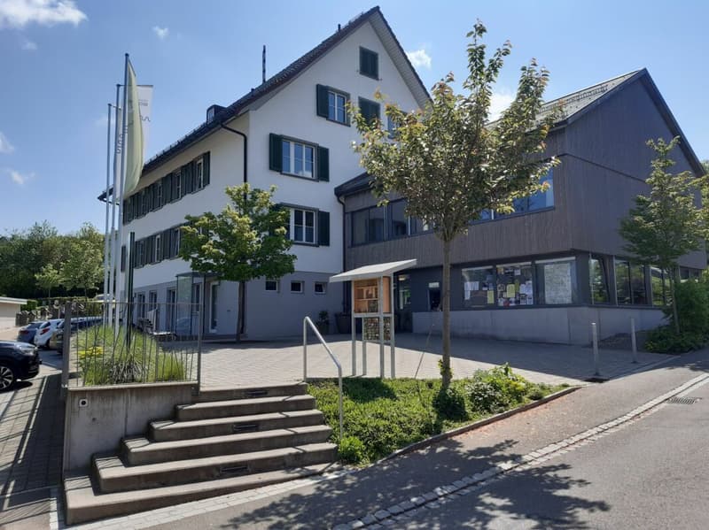 Gemeindeverwaltung und Zentrum der Gemeinde Neckertal