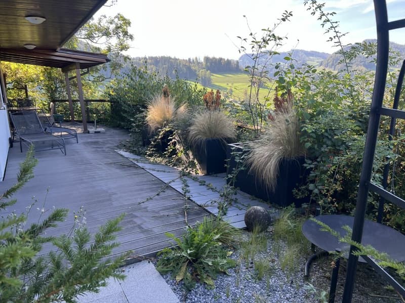 Chalet mit Aussicht - naturnah wohnen in Mogelsberg (7)