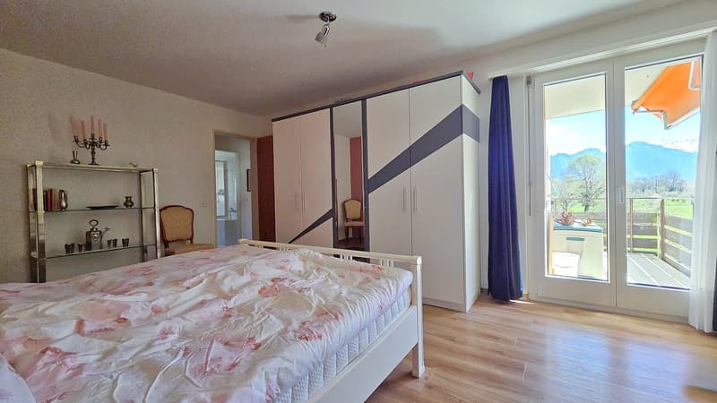 Zimmer mit 2. Balkon
