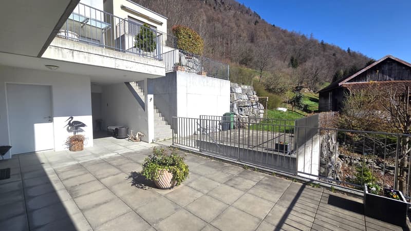Liftzugang und Kellerabteil direkt vor der Wohnung