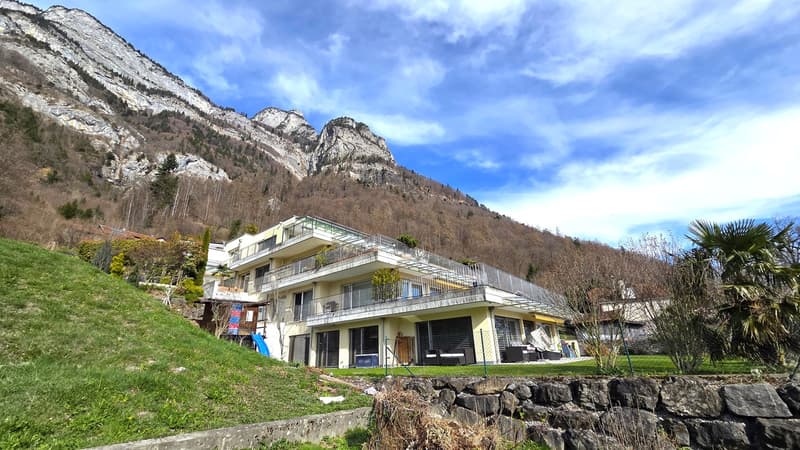 schöne Anlage direkt unter dem Gonzen