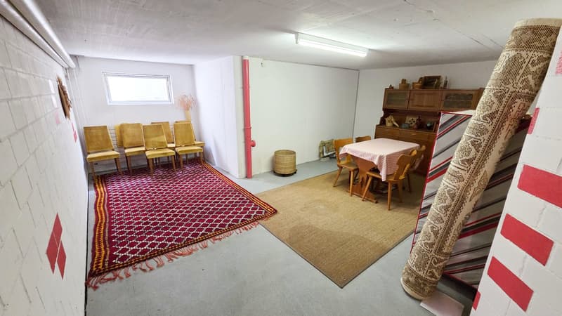 eigener Disponibelraum im eigenen Keller