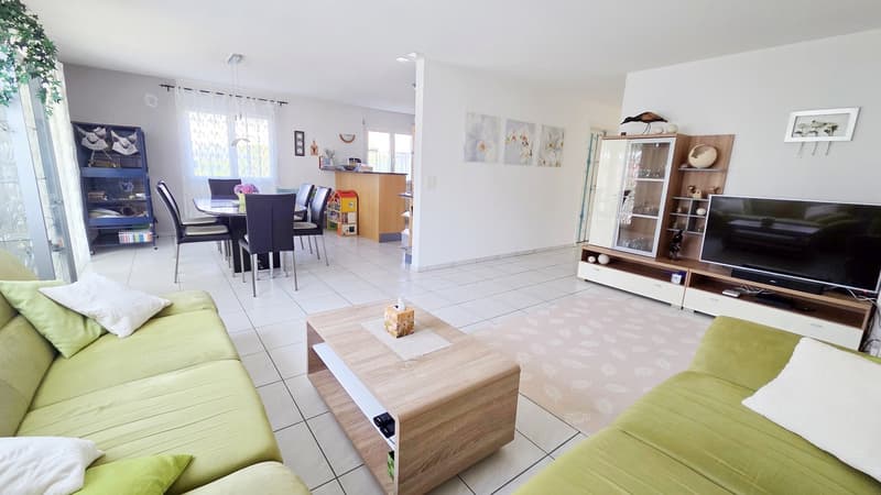 grosses, offenes Wohnzimmer