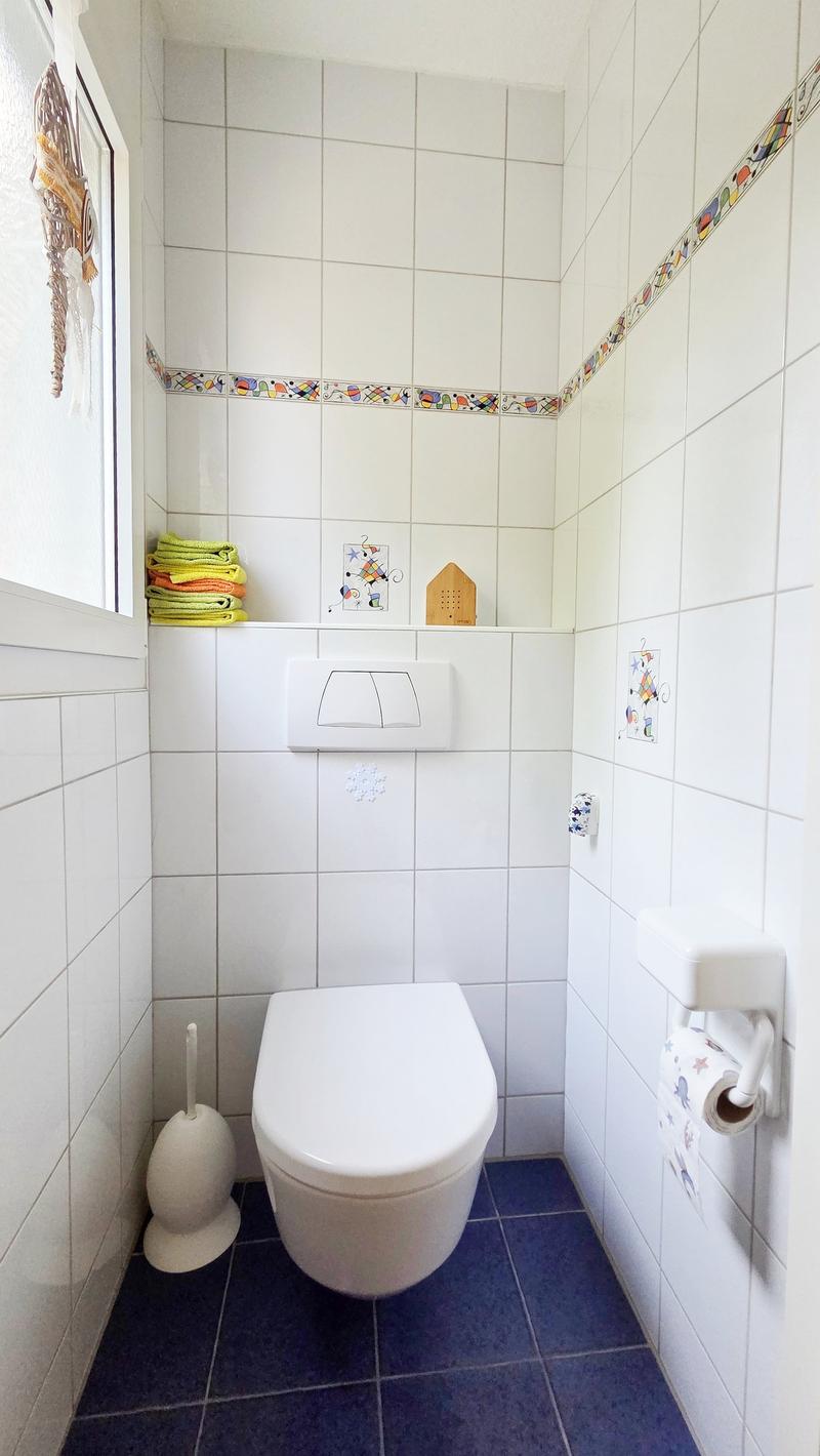Gäste-WC im Erdgeschoss