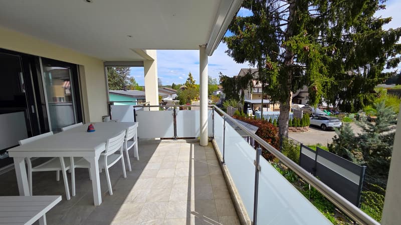 Terrasse mit viel Privatsphäre