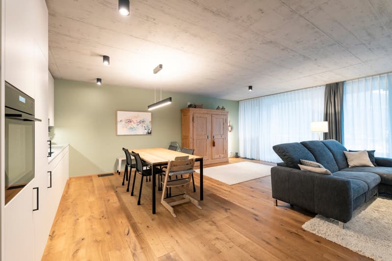 Moderne 3 ½-Zimmer-Duplex-Wohnung an atemberaubender Aussichtslage in Uptown (Stoffel) Mels SG (5)