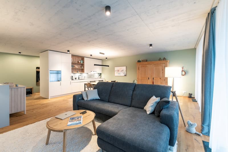 Moderne 3 ½-Zimmer-Duplex-Wohnung an atemberaubender Aussichtslage in Uptown (Stoffel) Mels SG (7)