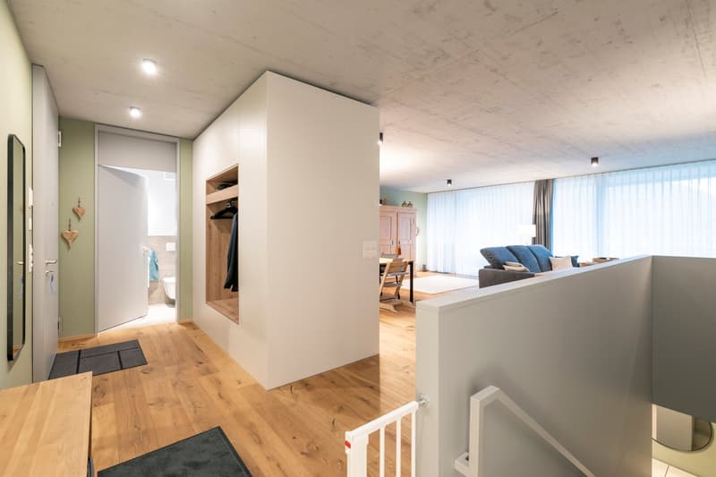 Moderne 3 ½-Zimmer-Duplex-Wohnung an atemberaubender Aussichtslage in Uptown (Stoffel) Mels SG (4)