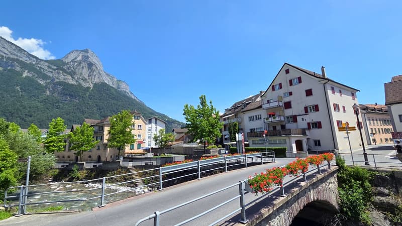 Ansicht von der Seez her