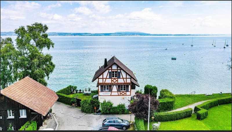 Vista sul lago, Storia, Carattere - Riegelhaus unico direttamente sul lago di Costanza (2)