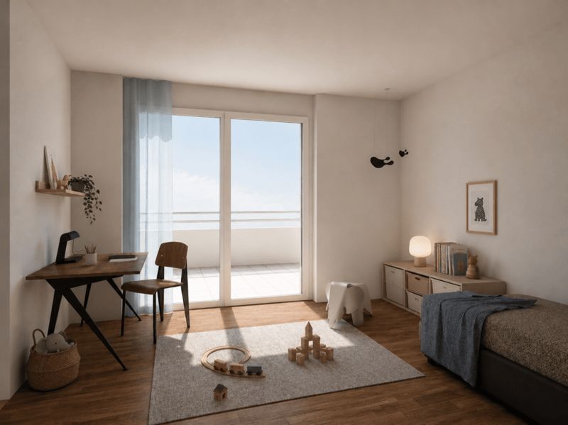 Spacious 6.5 room terrace apartment with a far-reaching view (3)
