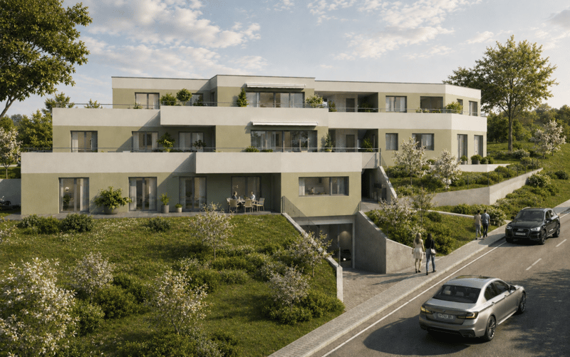 Appartement spacieux avec terrasse et vue sur les montagnes et part de jardin privée (4)