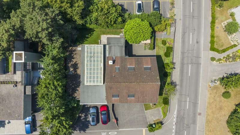 Vogelperspektive Grundstück
