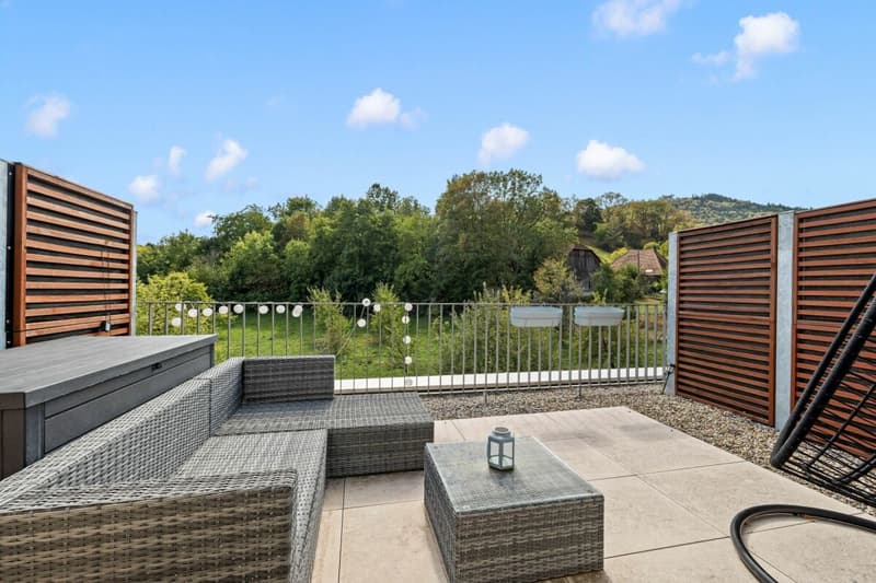 Terrasse OG mit Sonnenstore