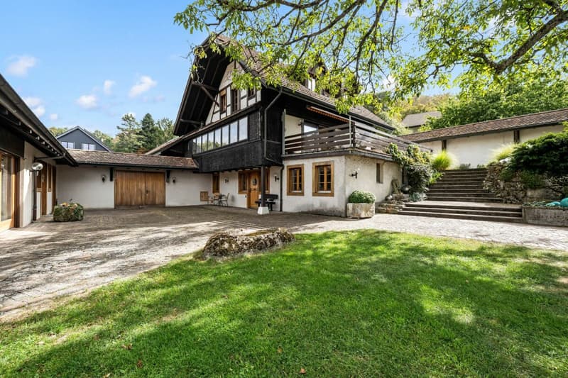 Haus vom Garten