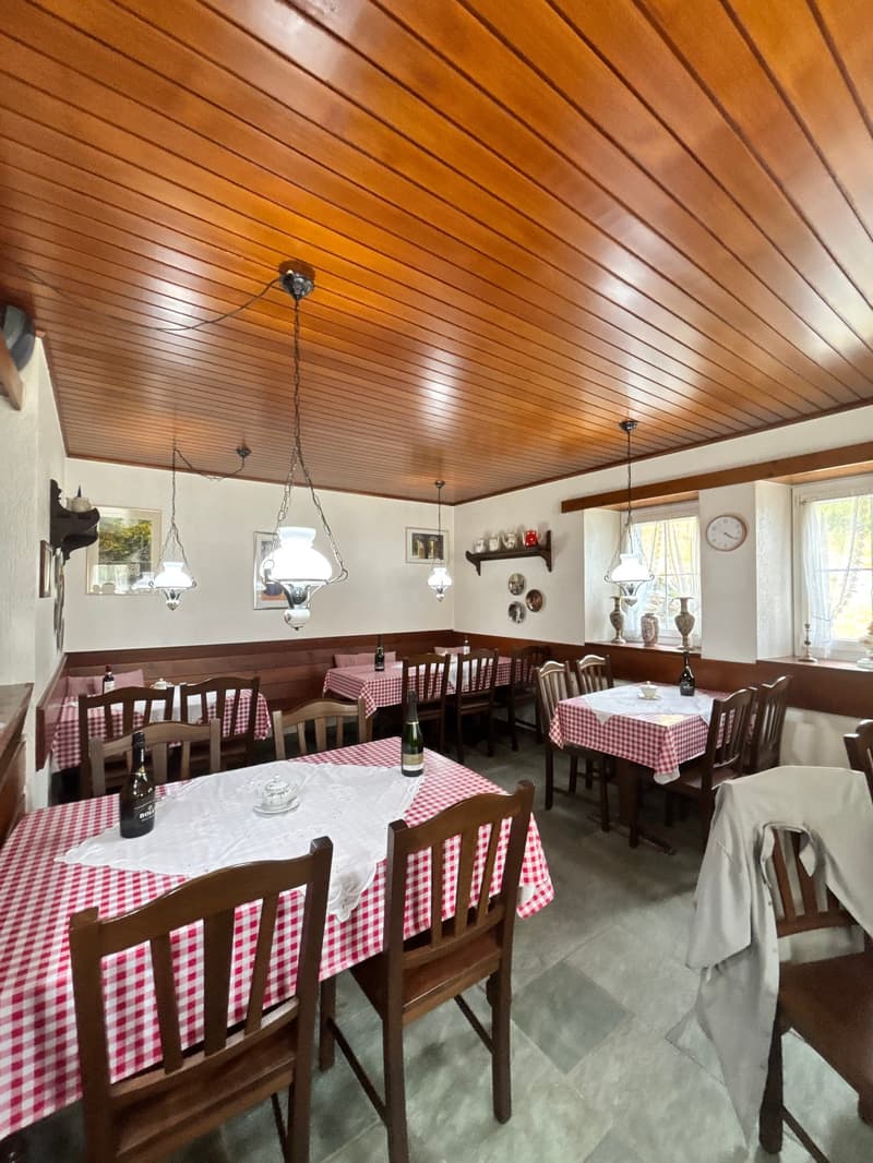Café-Ristorante & Appartamento Engeloch (Simplon) – con garage e posto auto (7)