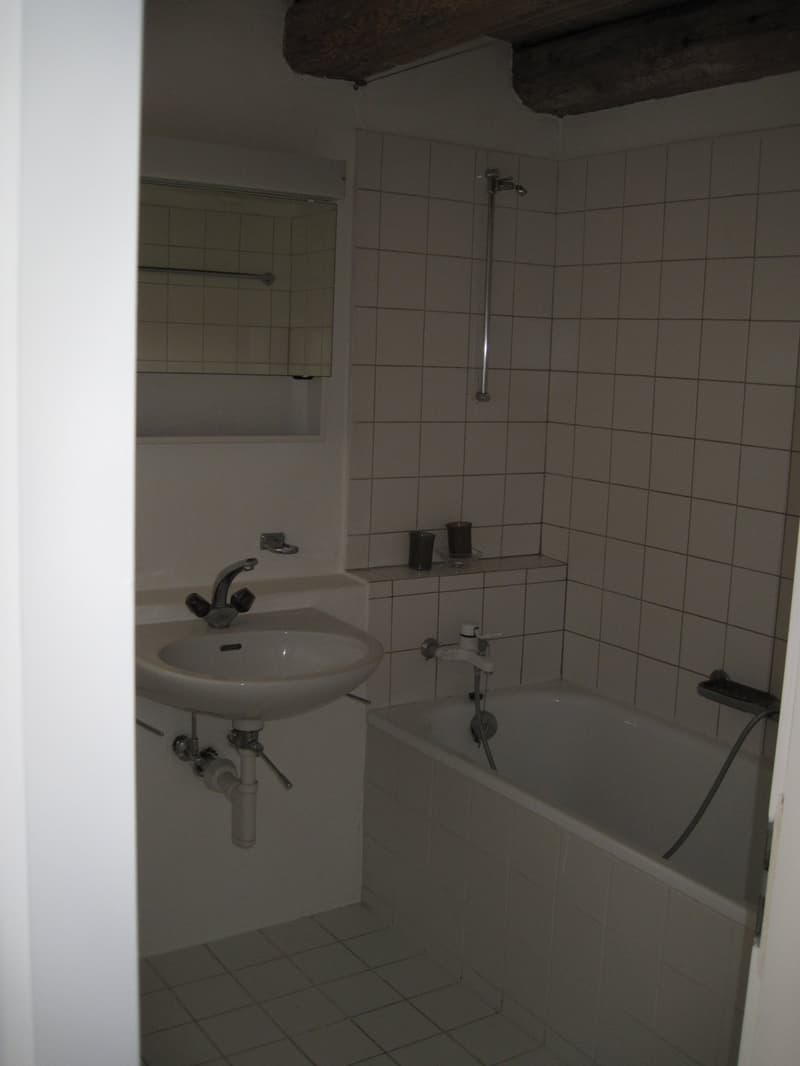 Cozy 3-room old building apartment with balcony in Freienstein-Teufen (4)