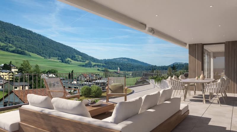 Progetto di costruzione nuova AURELIA Erlinsbach AG – Appartamento in attico di 5,5 locali A.03 (3)