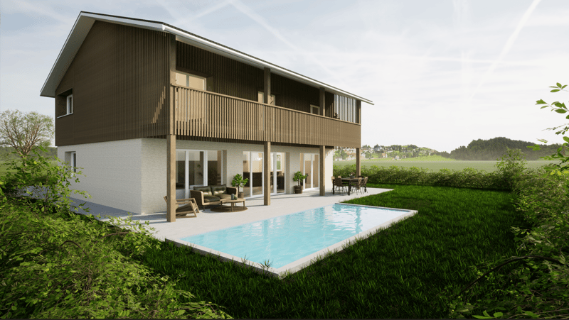 Nouveau bâtiment à Rothrist : Maison unifamiliale dépendante de 5,5 pièces (4)