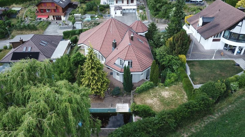Villa de campagne avec une architecture unique et un potentiel de développement (3)