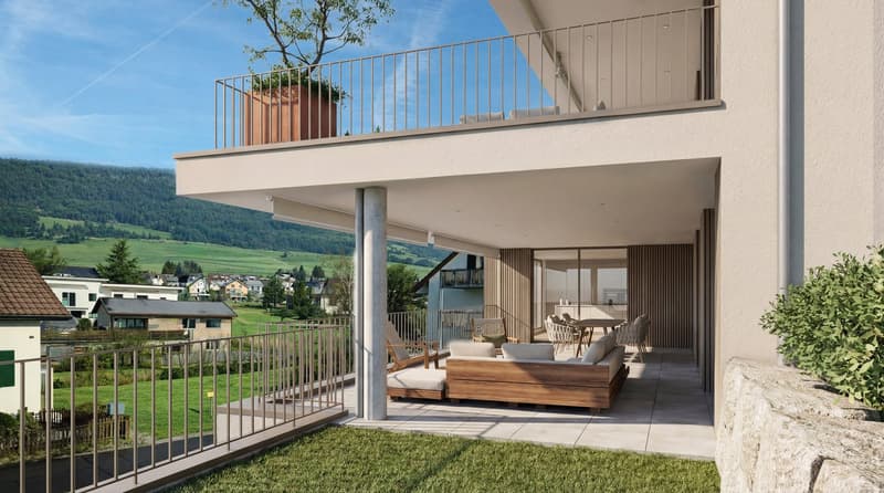 Letzte Wohnung! - Neubauprojekt AURELIA Erlinsbach AG – 4.5 Zimmer Loggiawohnung A.01 (3)